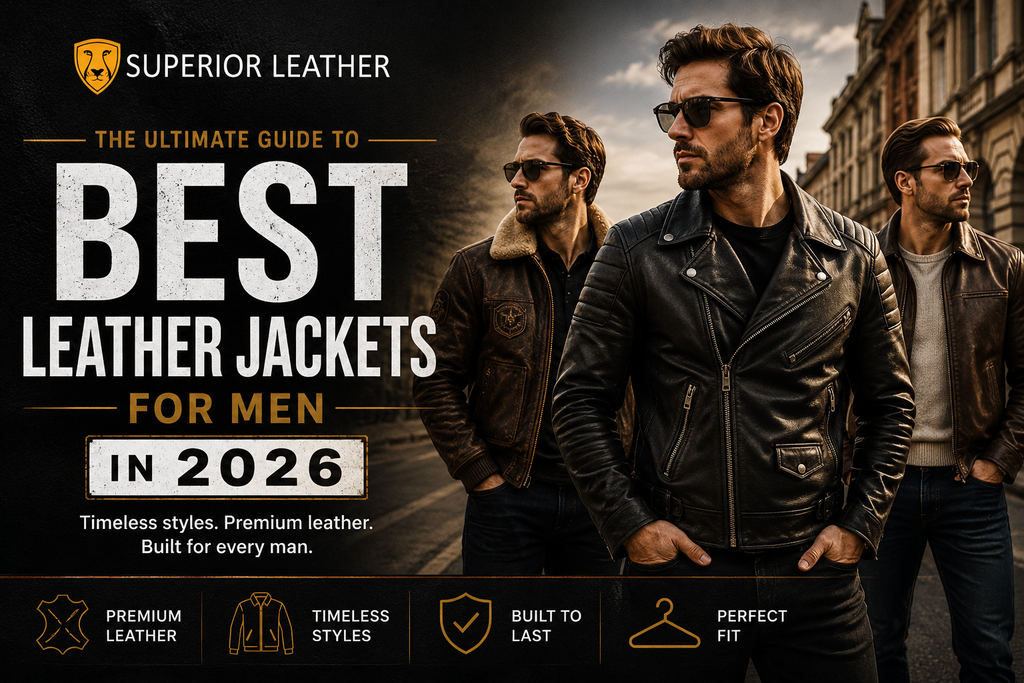 Best Leather Jackets For Men in 2026