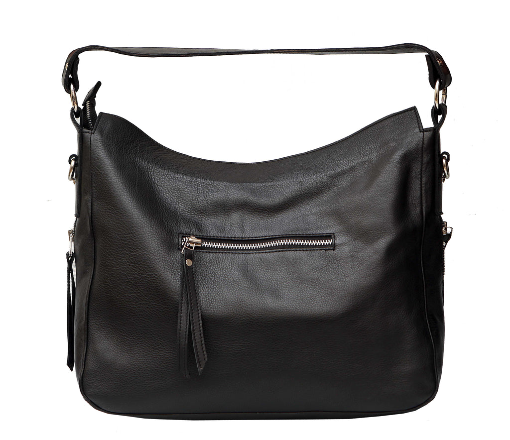 Women Genuine Leather Hobo bag Style - 1