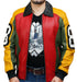 Men Seinfeld Michael Hoban 8 ball Bomber Jacket Real Leather Style - 396