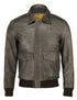 Men A-2 Real Leather Flight Bomber Jacket - 420