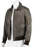 Men A-2 Real Leather Flight Bomber Jacket - 420