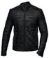 Men Cafe Racer Biker Real Leather Jacket Style - 298