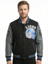 Men Beverly Hills Cop Detroit Lions Varsity Jacket style - 252