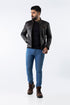 Men Contraband Distress Brown Real Leather Jacket Style - 45