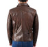 Men Raiders of The Lost Indiana Jacket Vintage Brown Distressed Leather Harrison Jacket Style - 998