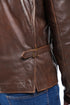 Men Raiders of The Lost Indiana Jacket Vintage Brown Distressed Leather Harrison Jacket Style - 998