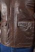 Men Raiders of The Lost Indiana Jacket Vintage Brown Distressed Leather Harrison Jacket Style - 998