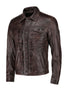 Men Falcon Real Leather Trucker Style - 885