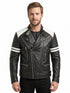 Men Fight Club Biker Real Leather Jacket Style - 72