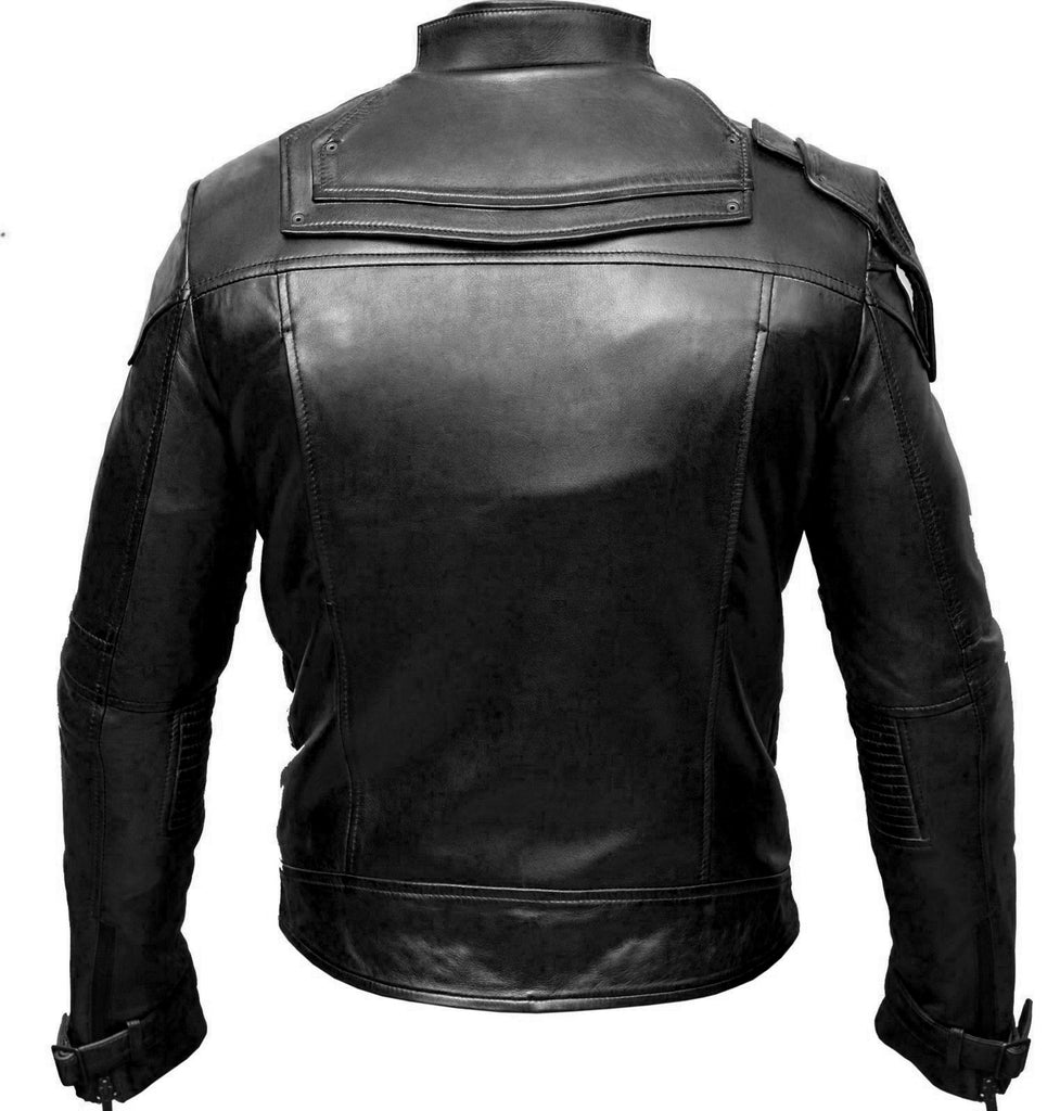 Men Guardians of the Galaxy 2 Star Lord Chris Pratt Real Leather Jacket Style - 416