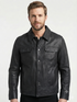 Men Persian Biker Cafe Racer Waxed Leather Jacket Style - 1020