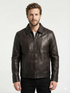 Men RVS Real Leather Biker Jacket Style - 1169