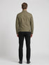 Men Green Cotton Swedish Army Dispatch Rider Utility Jacket Style - 1195