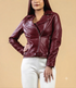 Women Marfan Real Leather Classic Biker Leather Jacket Soft Lambskin Style - 938