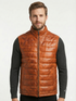 Men LHF Lambskin Sleeveless Puffer Vest Style - 1183