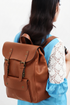 Real Leather Backpack Rucksack Fashion Bag Weekender Bag Daypack School Bag