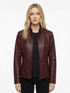 Women JM3 Real Leather Classic Biker Jacket Soft Lambskin Style - 1187
