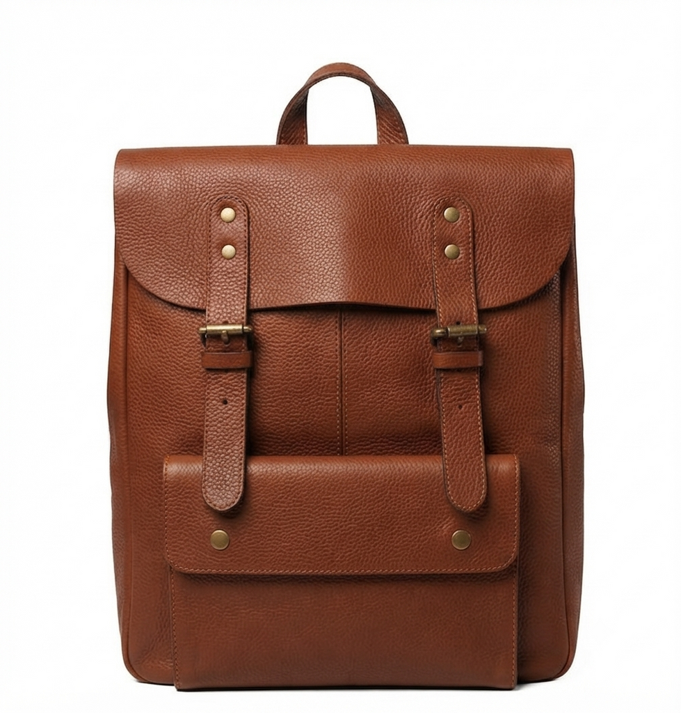 Real Leather Backpack Rucksack Fashion Bag Weekender Bag Daypack School Bag