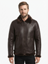 Men B3 lambskin Leather with Synthetic Fur Lining Style - 931