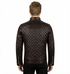 Men GW2 Biker Cafe Racer Dimond Quilted Leather Jacket Style - 786
