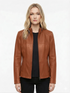 Women JM3 Real Leather Classic Biker Jacket Soft Lambskin Style - 1187