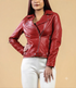 Women Marfan Real Leather Classic Biker Leather Jacket Soft Lambskin Style - 938
