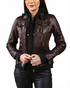 Women Betty Real Leather Hooded Biker Jacket Soft Lambskin Style - 822
