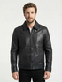 Men RVS Real Leather Biker Jacket Style - 1169