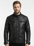 Men ATX Cafe Racer Biker Leather Jacket Style - 329