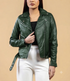 Women Marfan Real Leather Classic Biker Leather Jacket Soft Lambskin Style - 938