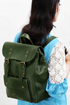 Real Leather Backpack Rucksack Fashion Bag Weekender Bag Daypack School Bag