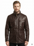 Men M65 Field Leather Jacket Style - 1043