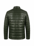 Men FDU Real Leather Puffer Jacket Style -1052