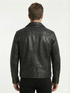 Mens Mapel Cafe Racer Distress Biker Leather Jacket Style - 781