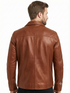 Men TF Real Leather Shirt Style Leather Jacket - 1154 black