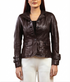 Women Damen Real Leather Blazer Coat Soft Lambskin Style - 617