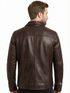 Men TF Real Leather Shirt Style Leather Jacket - 1154 black