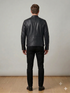 Men ABD Cafe Racer Biker Leather Jacket Style - 706