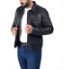 Men CDC Brown Shirt Style Waxed Leather Jacket Style - 959