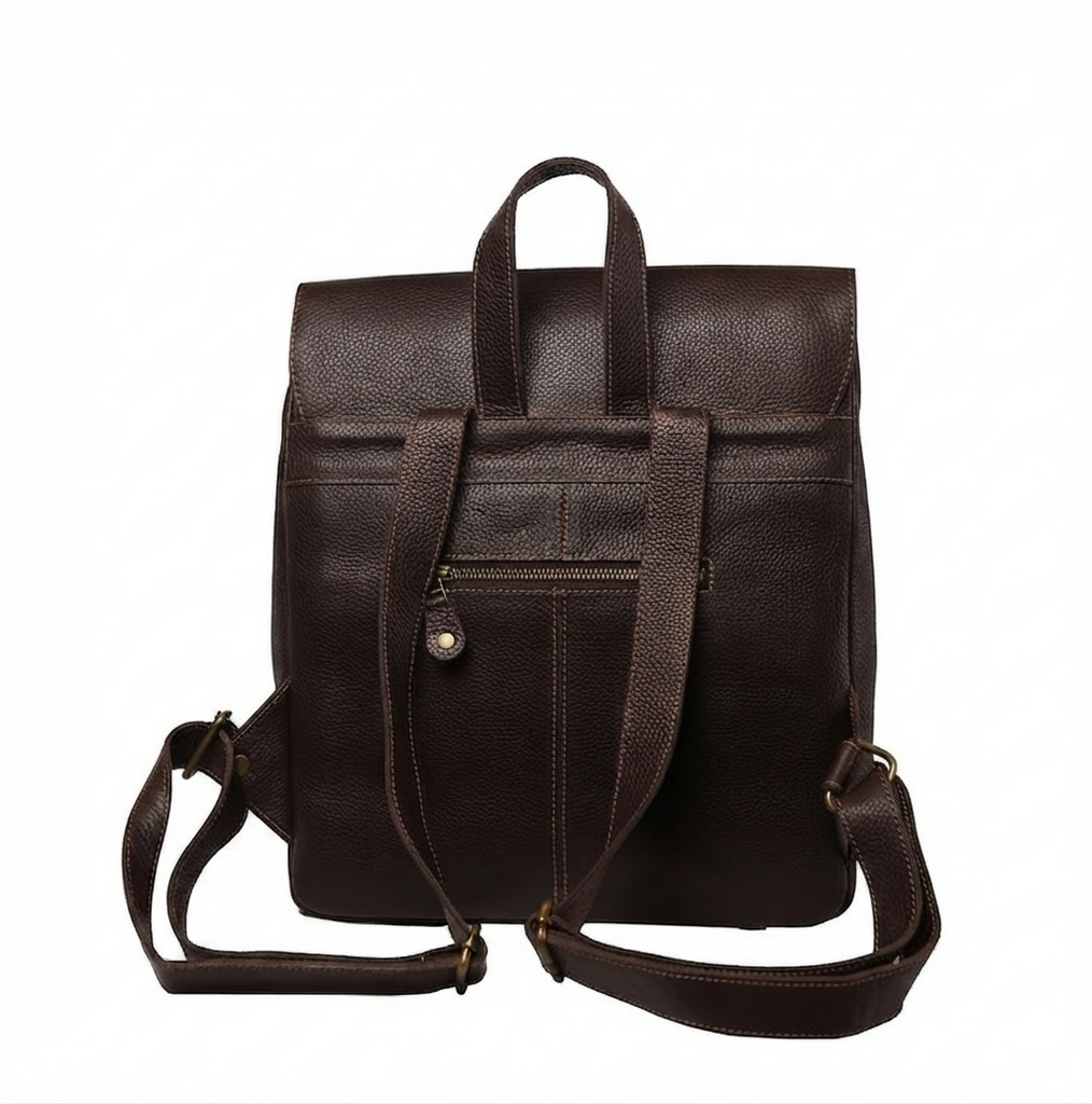 Real Leather Backpack Rucksack Fashion Bag Weekender Bag Daypack School Bag
