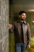 Men Indiana Jones Genuine Cow Hide Leather Jacket Style - IND-TT-90