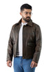 Men Indiana Jones Genuine Cow Hide Leather Jacket Style - IND-TT-90