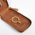 Real Leather Key Case Small Hanging Keychain Holder Zipper Pouch Wallet