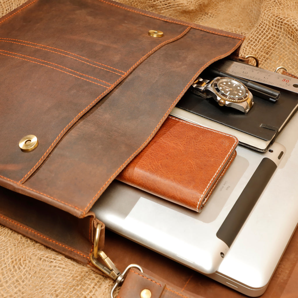 Men Shoulder Crossbody 15.6 inch Laptop Tablet Office Bag