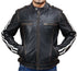 Men Resident Evil Leon Kennedy Distress Black Jacket Style - 517