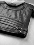 Men Batman Justice League Lambskin Leather Jacket with Fleece Hood Style - 580
