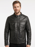 Men DJ Cafe Racer Biker Real Leather Jacket Style - 1152