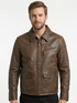 Men FTC Aviator Style Real Leather Jacket Style - 1003
