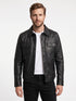 Men Fandom Soft Lambskin Real Leather Shirt Style - 942