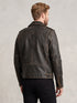 Men GK Brando Biker Cross Zip Motorcycle Distress Real Leather Jacket Style - 442